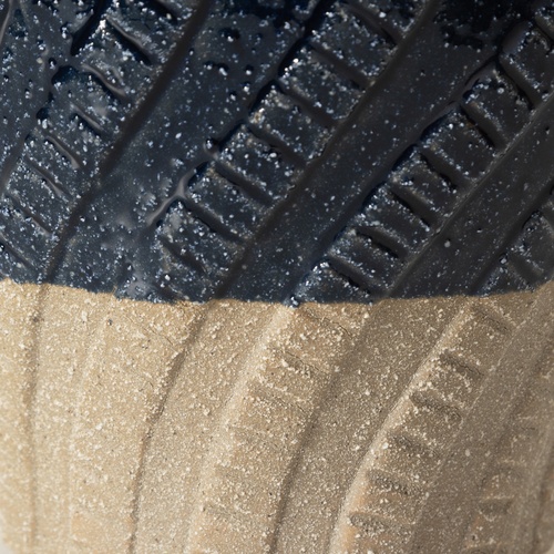  WAVY SERAMİK VAZO 19X23CM