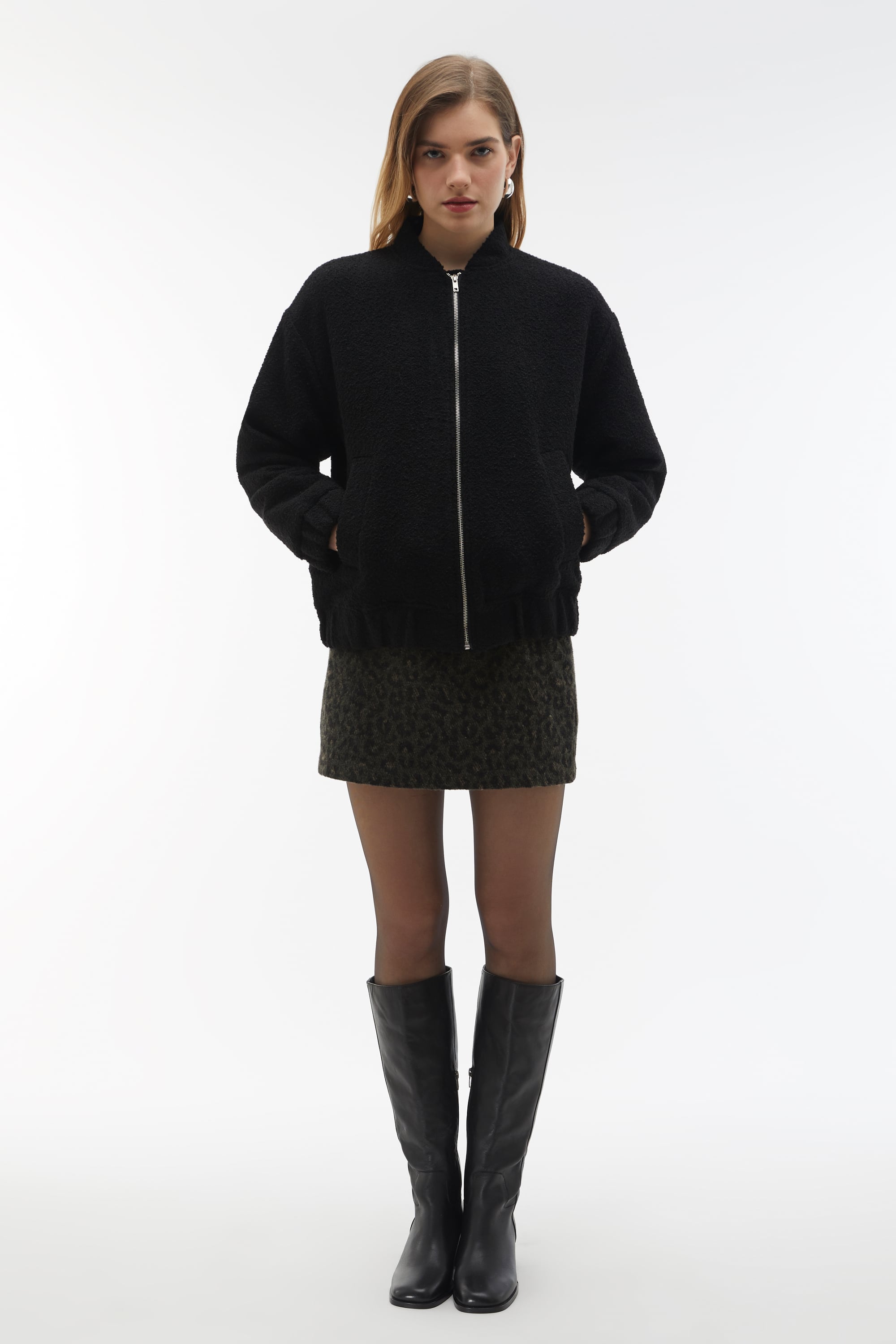 OVERSIZE KAŞE MONT CEKET