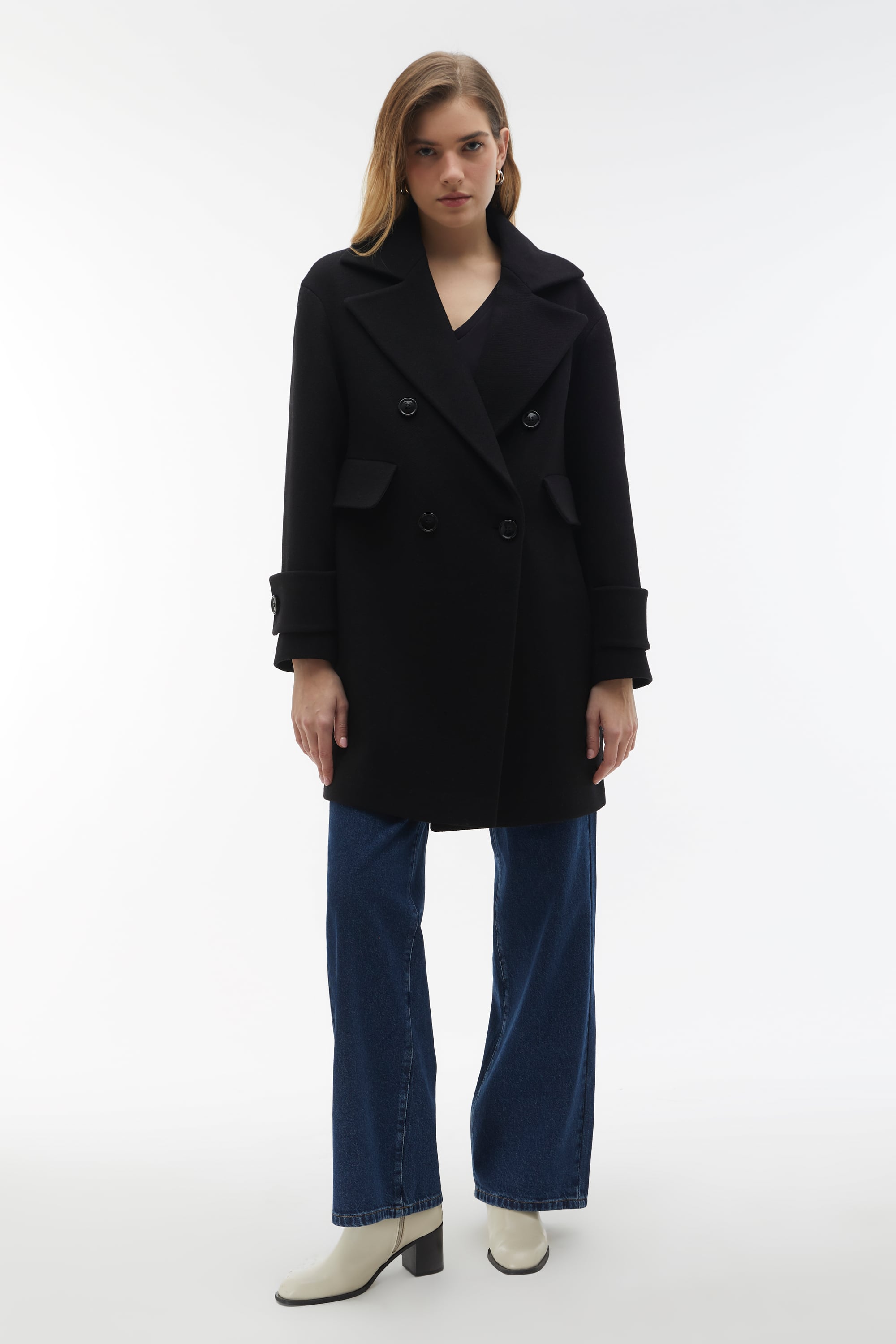 YÜN KARIŞIMLI UZUN KAŞE KABAN