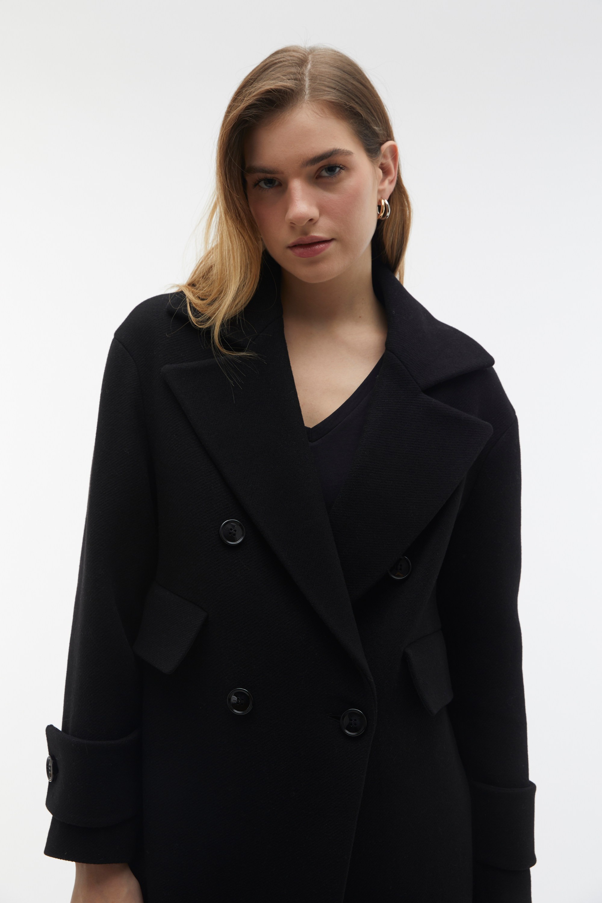 YÜN KARIŞIMLI UZUN KAŞE KABAN