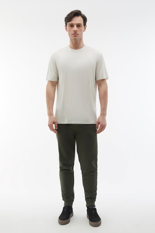 BİSİKLET YAKA MODAL T-SHIRT