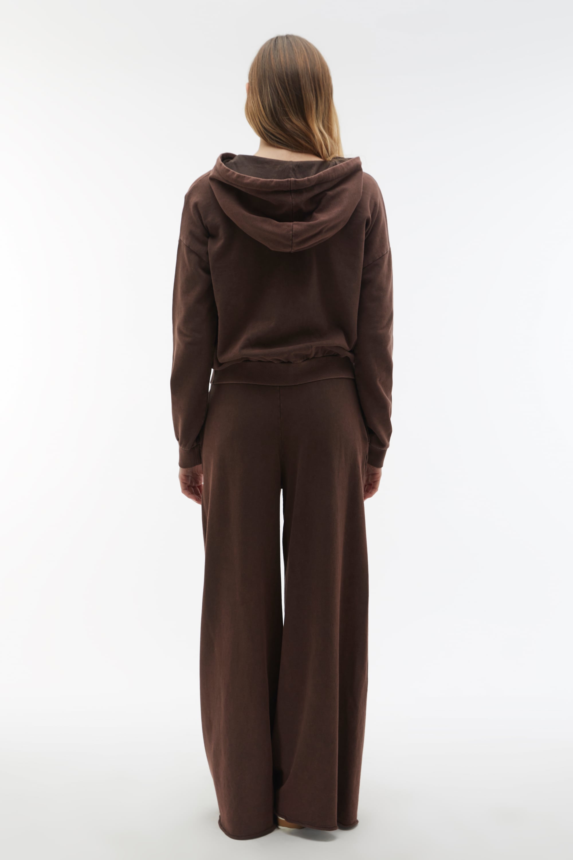 FERMUARLI KAPÜŞONLU SWEATSHIRT