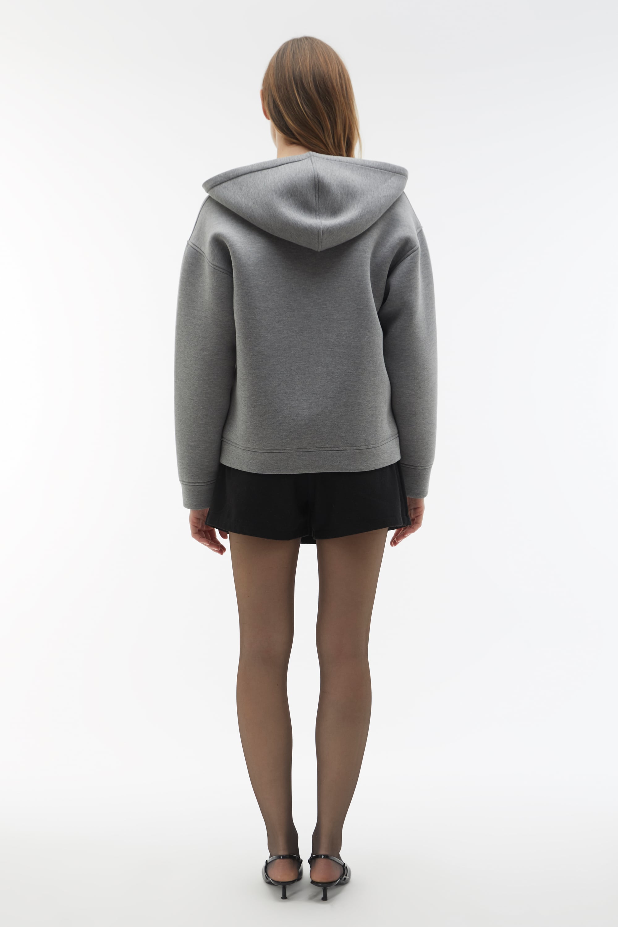 KAPÜŞONLU OVERSIZE CEKET