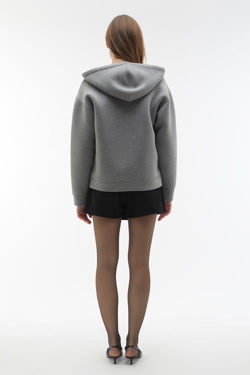 KAPÜŞONLU OVERSIZE CEKET