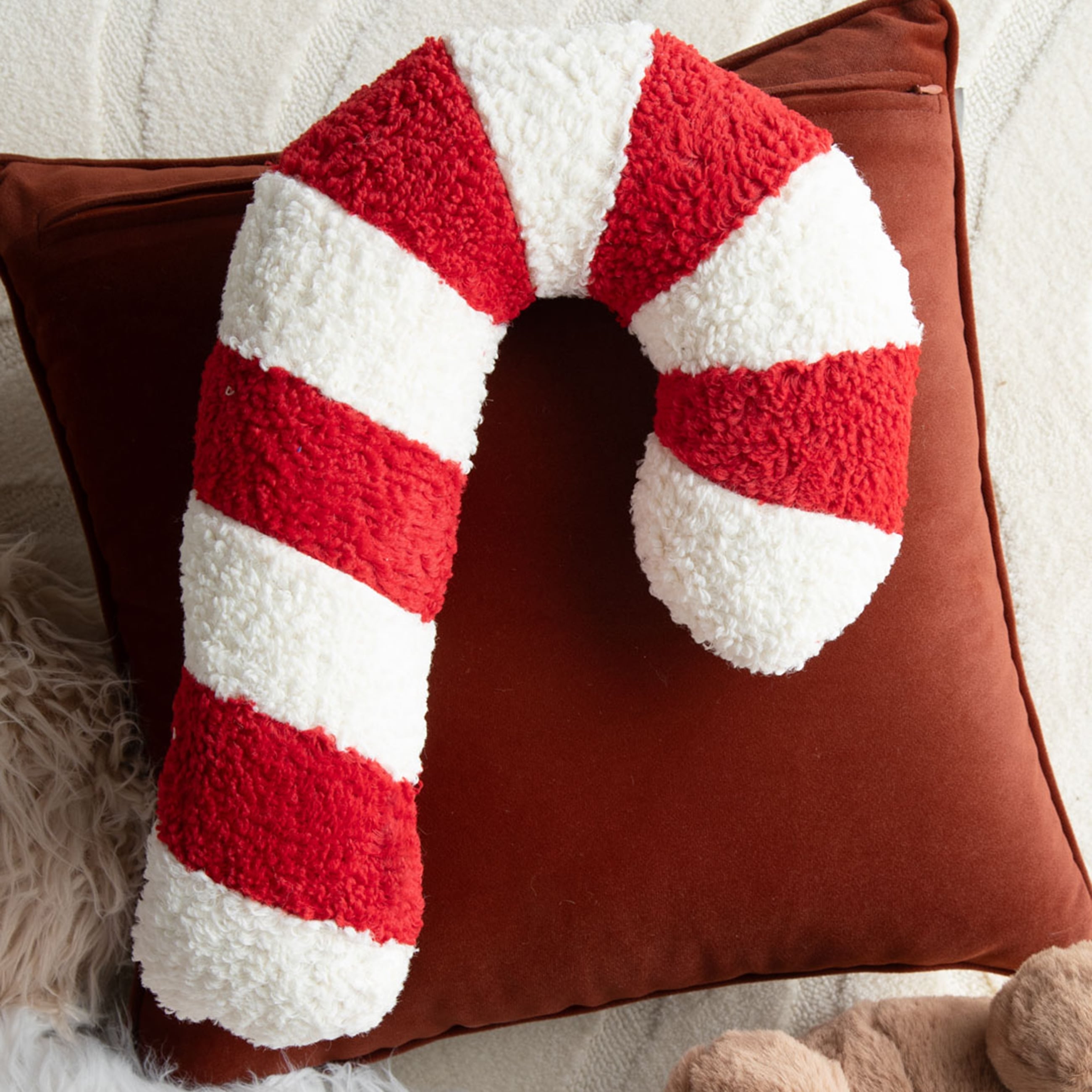 KIRMIZI BASTON ŞEKER PELÜŞ