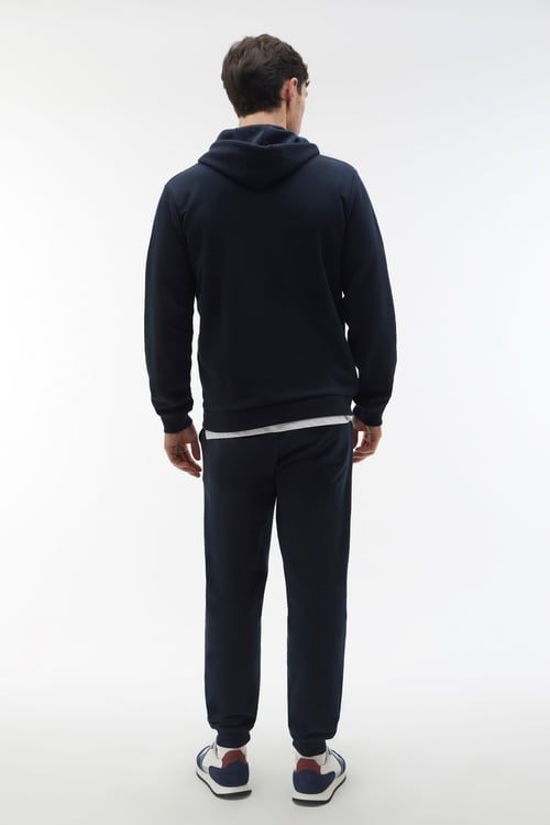  KAPÜŞONLU OVERSIZE FERMUARLI SWEATSHIRT