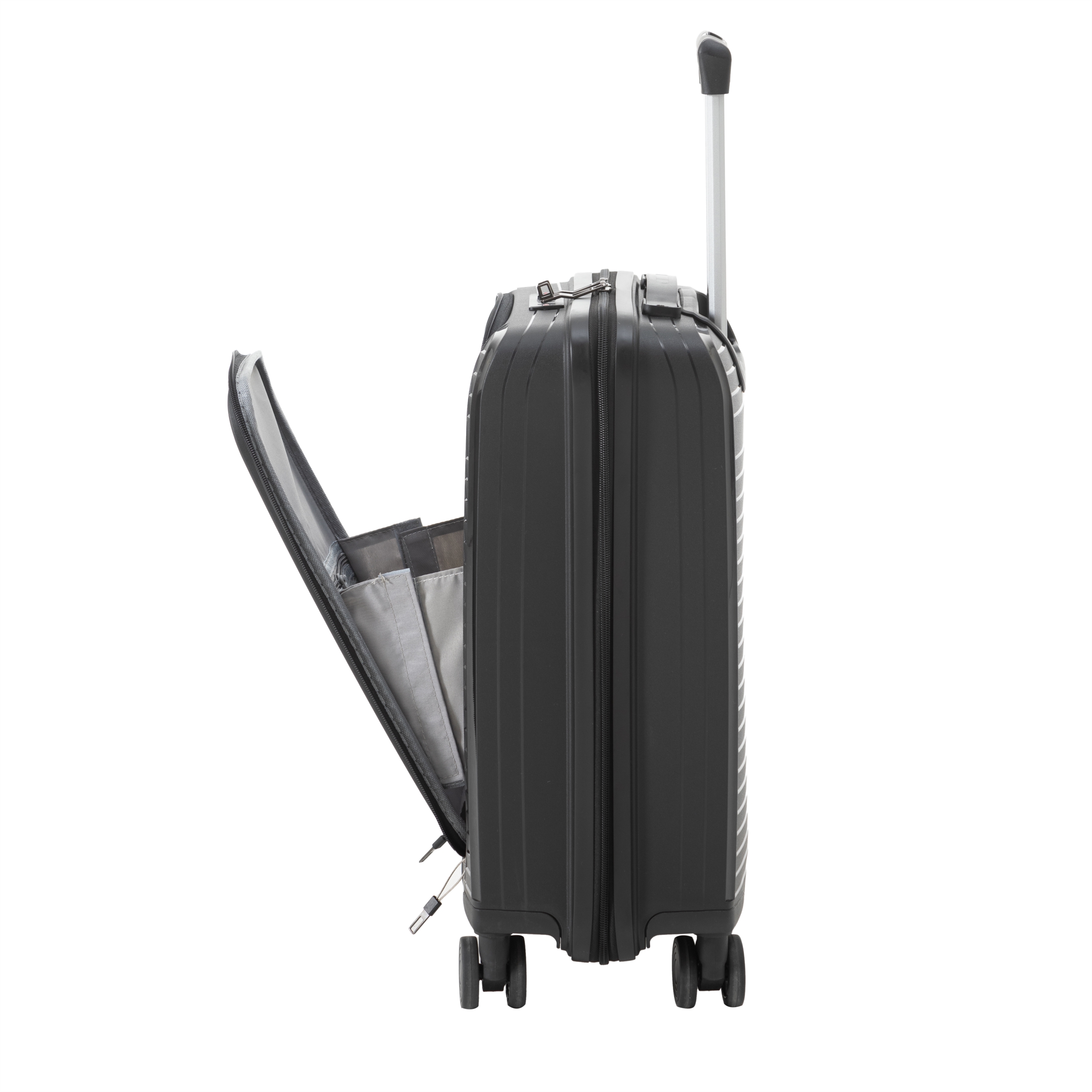 ROMA SİYAH KABİN BOY VALİZ