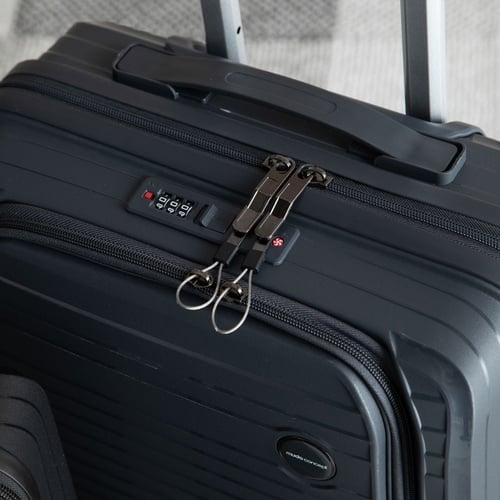 ROMA SİYAH KABİN BOY VALİZ