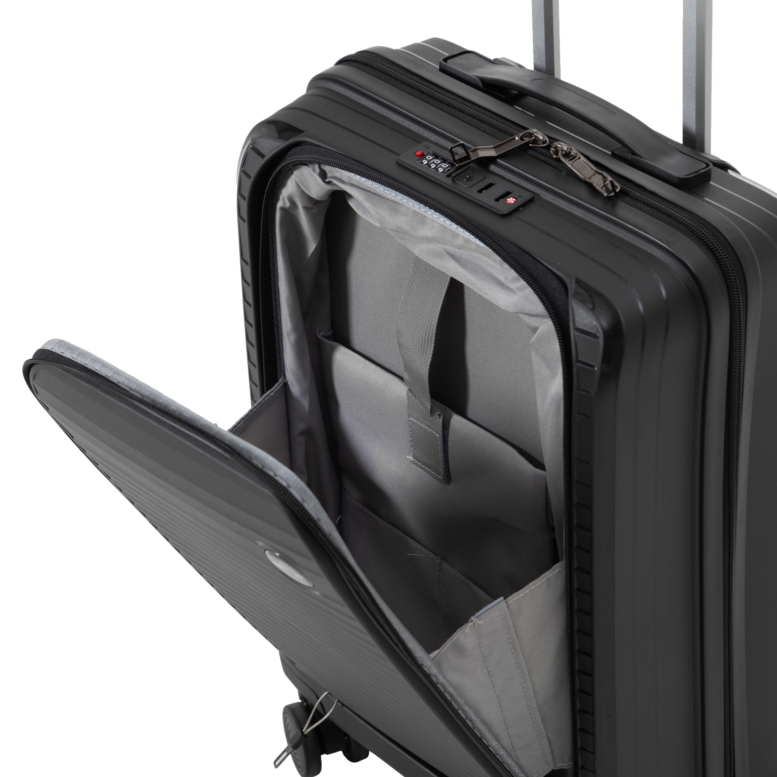 ROMA SİYAH KABİN BOY VALİZ