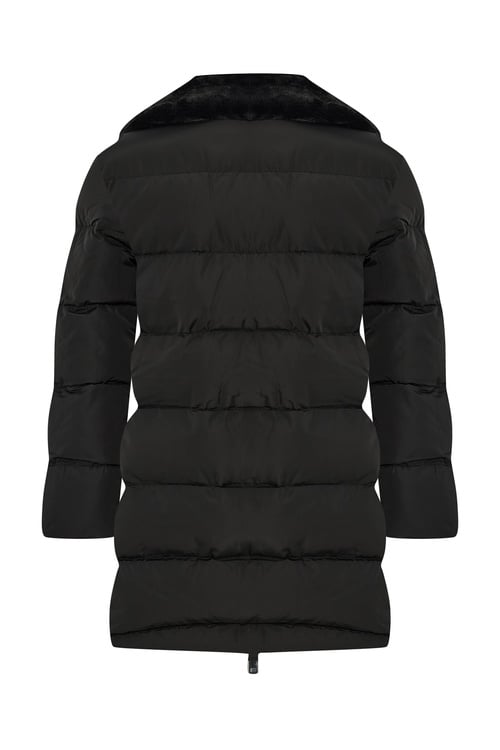  KAPİTONELİ PELÜŞ YAKA ŞİŞME MONT