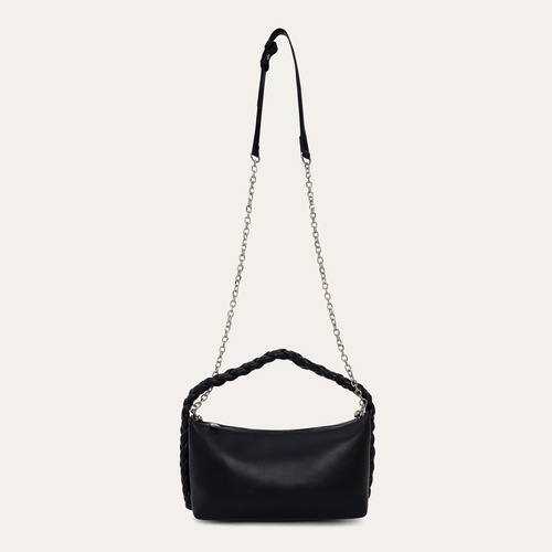  ÖRGÜ DETAYLI ZİNCİR ASKILI OMUZ ÇANTASI