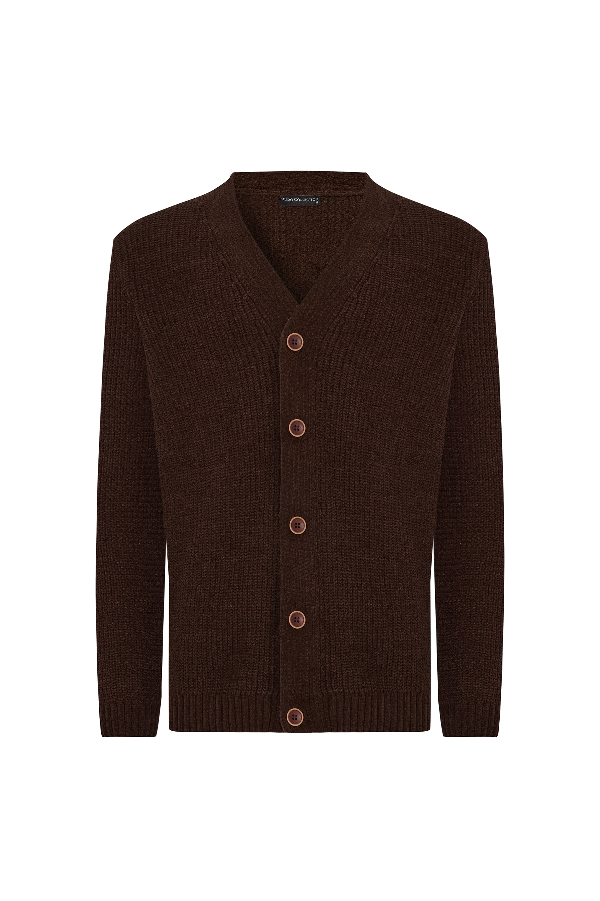 V YAKA DÜĞMELİ TRİKO HIRKA