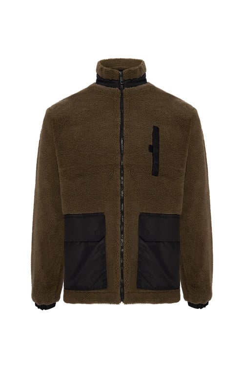 DİK YAKA PELÜŞ MONT