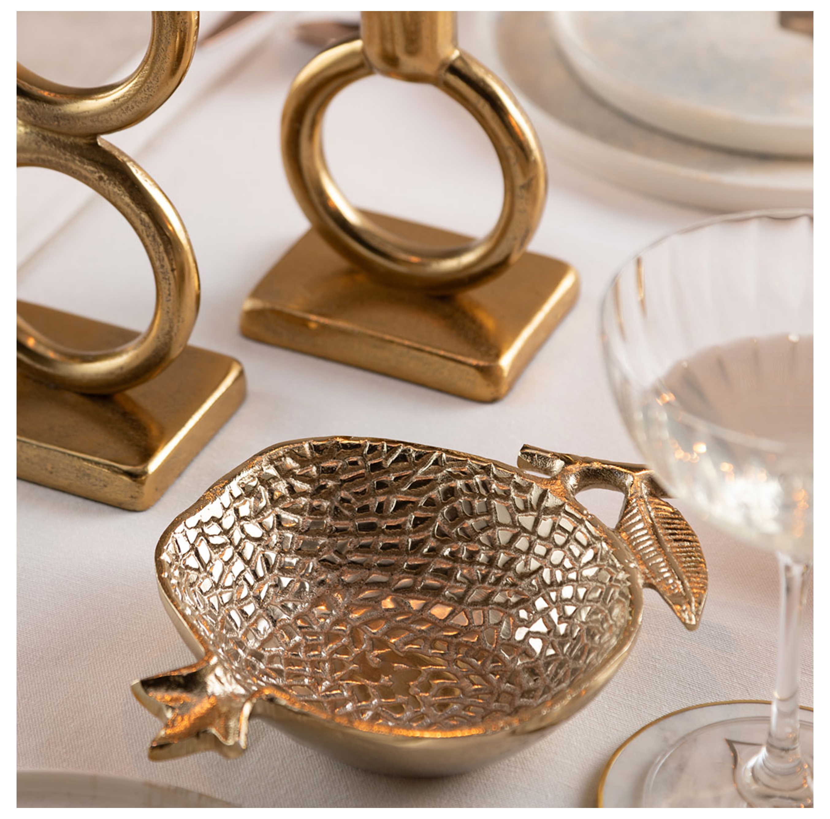 WENDY POMEGRANATE DEKORATİF TABAK 5CM