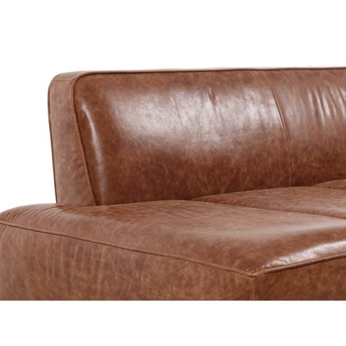  ELONA DERİ DAYBED KAHVERENGİ