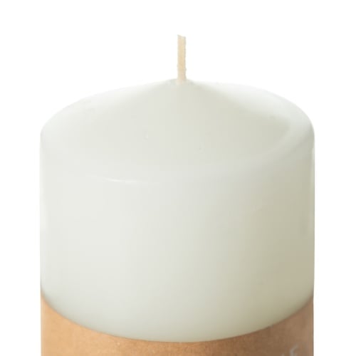 SÜTUN MUM BEYAZ 7X10CM
