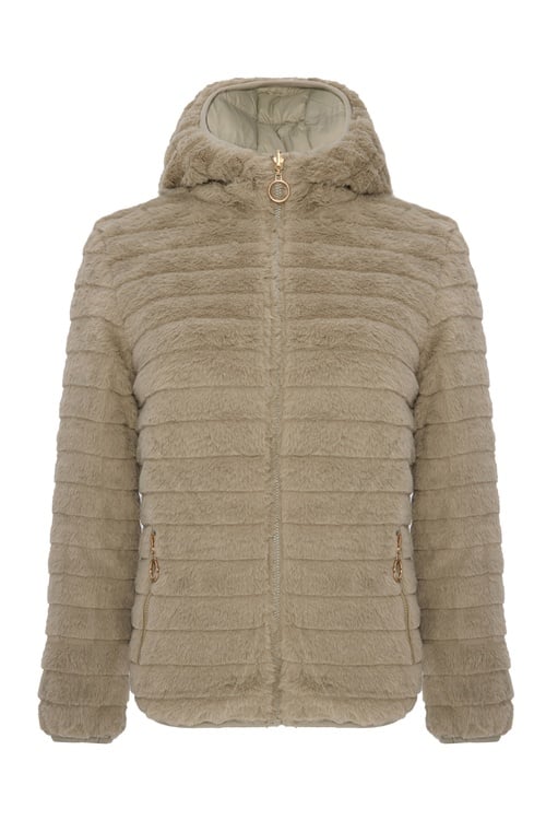  ÇİFT TARAFLI KAPÜŞONLU ŞİŞME MONT