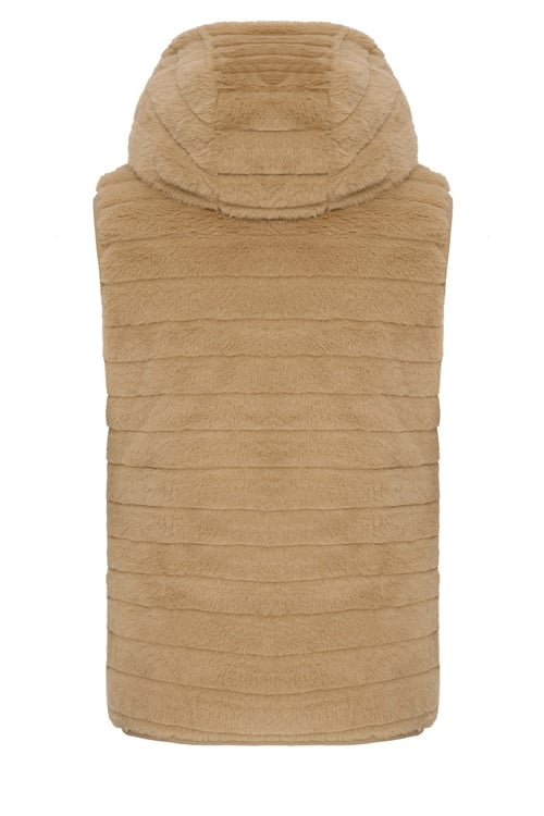 KAPİTONELİ KAPÜŞONLU ŞİŞME YELEK