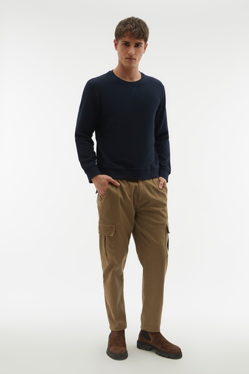  BİSİKLET YAKA SWEATSHIRT