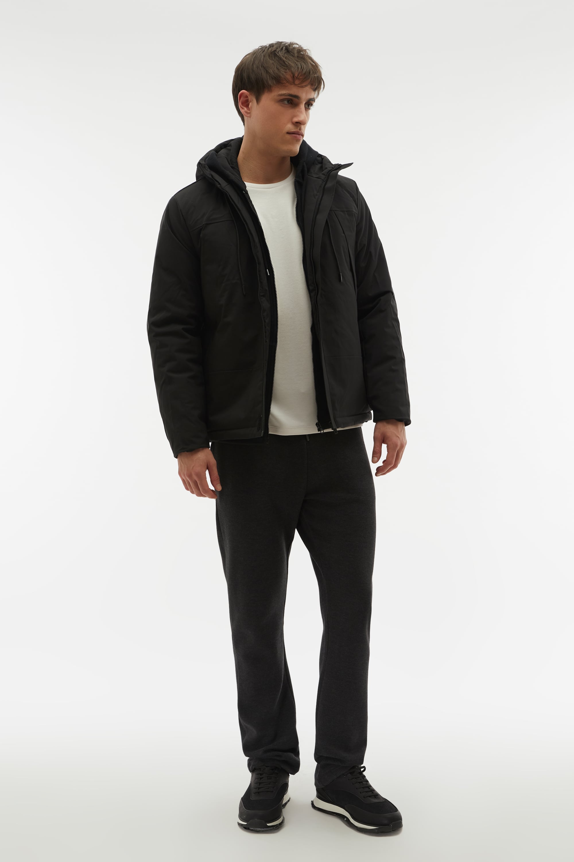 KAPÜŞONLU KALIN MONT