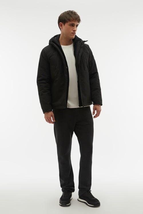 KAPÜŞONLU KALIN MONT