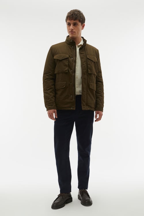 DİK YAKA MONT CEKET