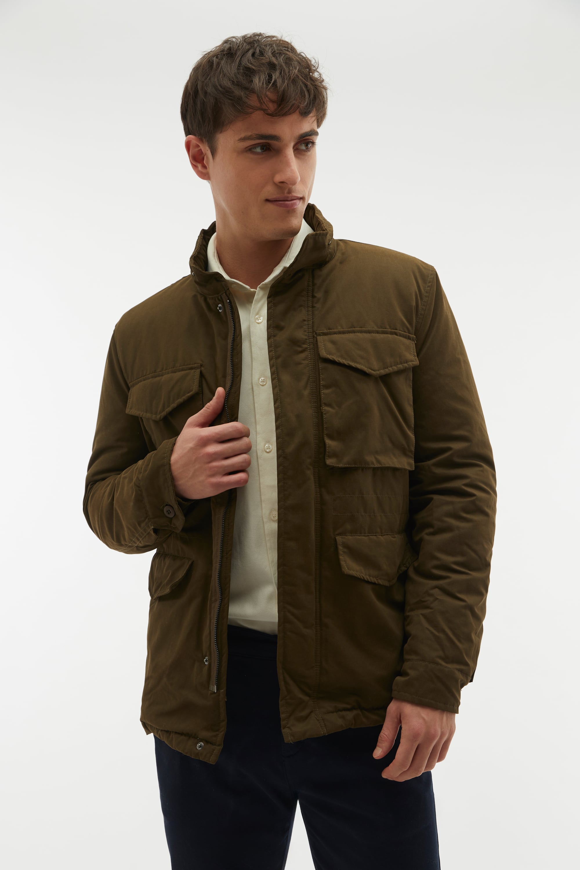 DİK YAKA MONT CEKET