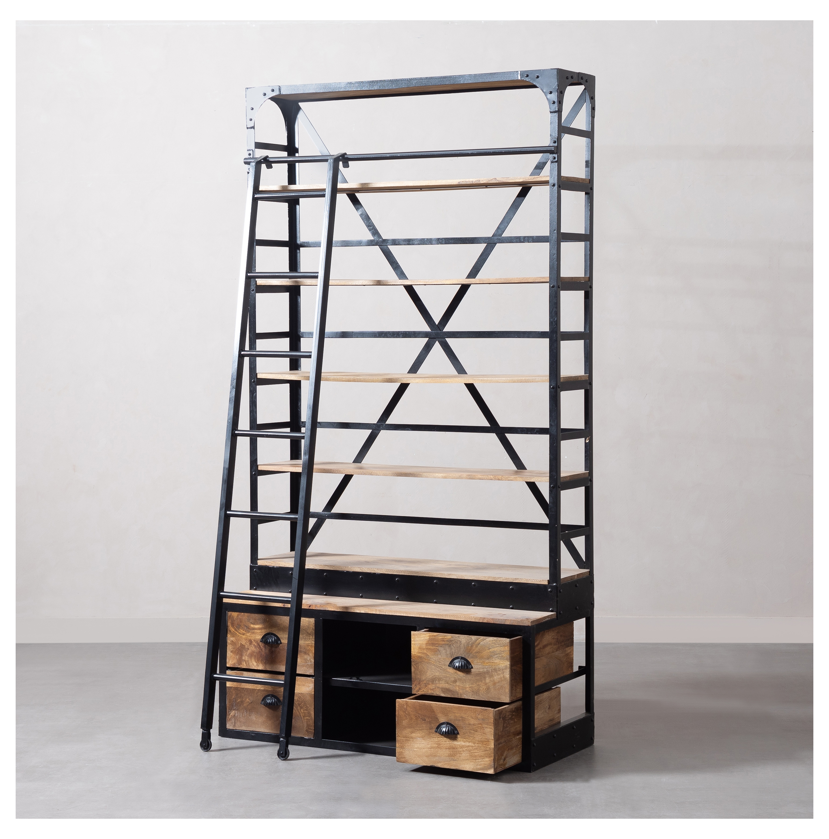 SCAFFOLD MASİF AHŞAP BÜFE