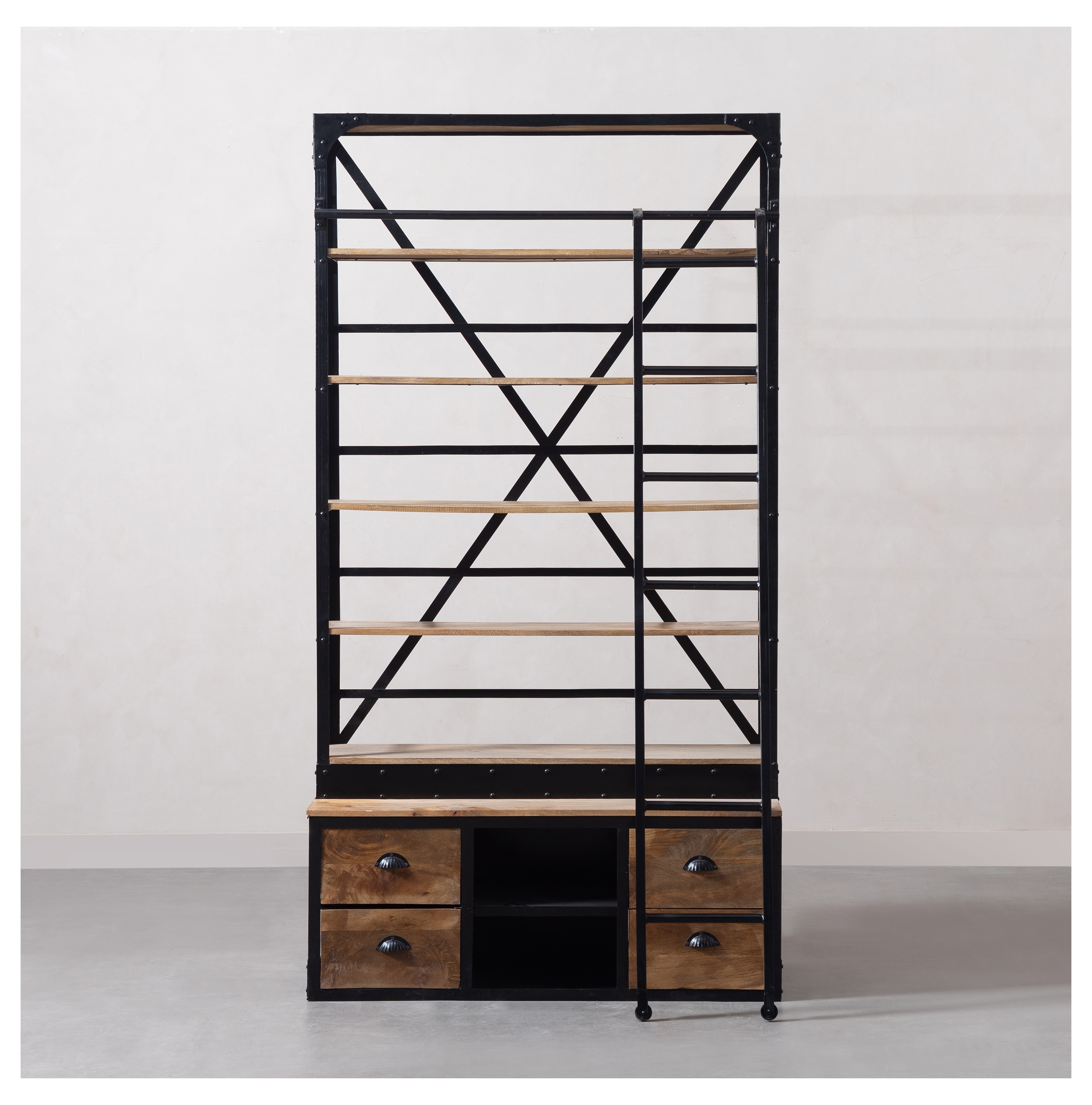 SCAFFOLD MASİF AHŞAP BÜFE