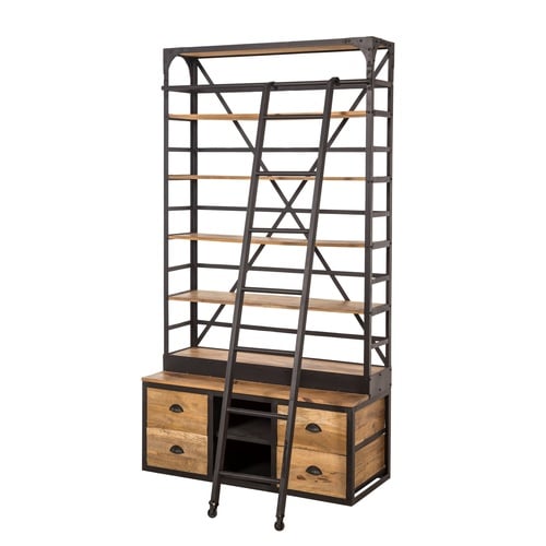  SCAFFOLD MASİF AHŞAP BÜFE