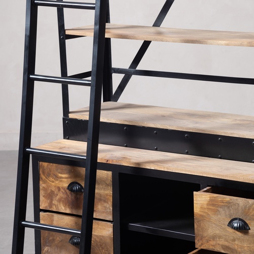  SCAFFOLD MASİF AHŞAP BÜFE