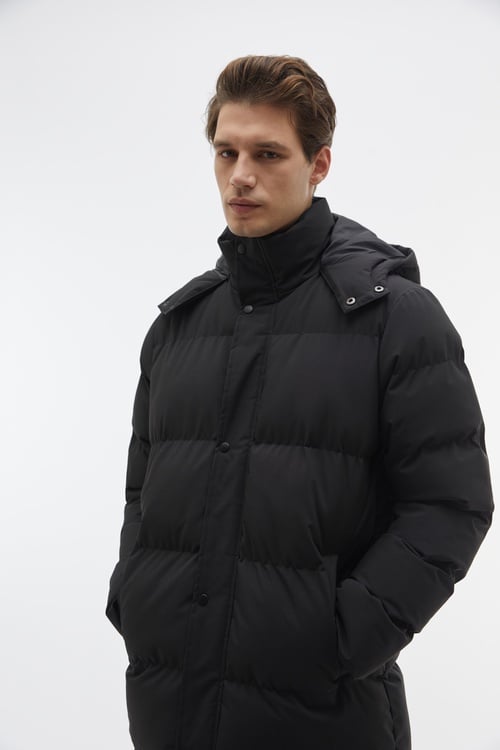 KAPÜŞONLU KALIN MONT