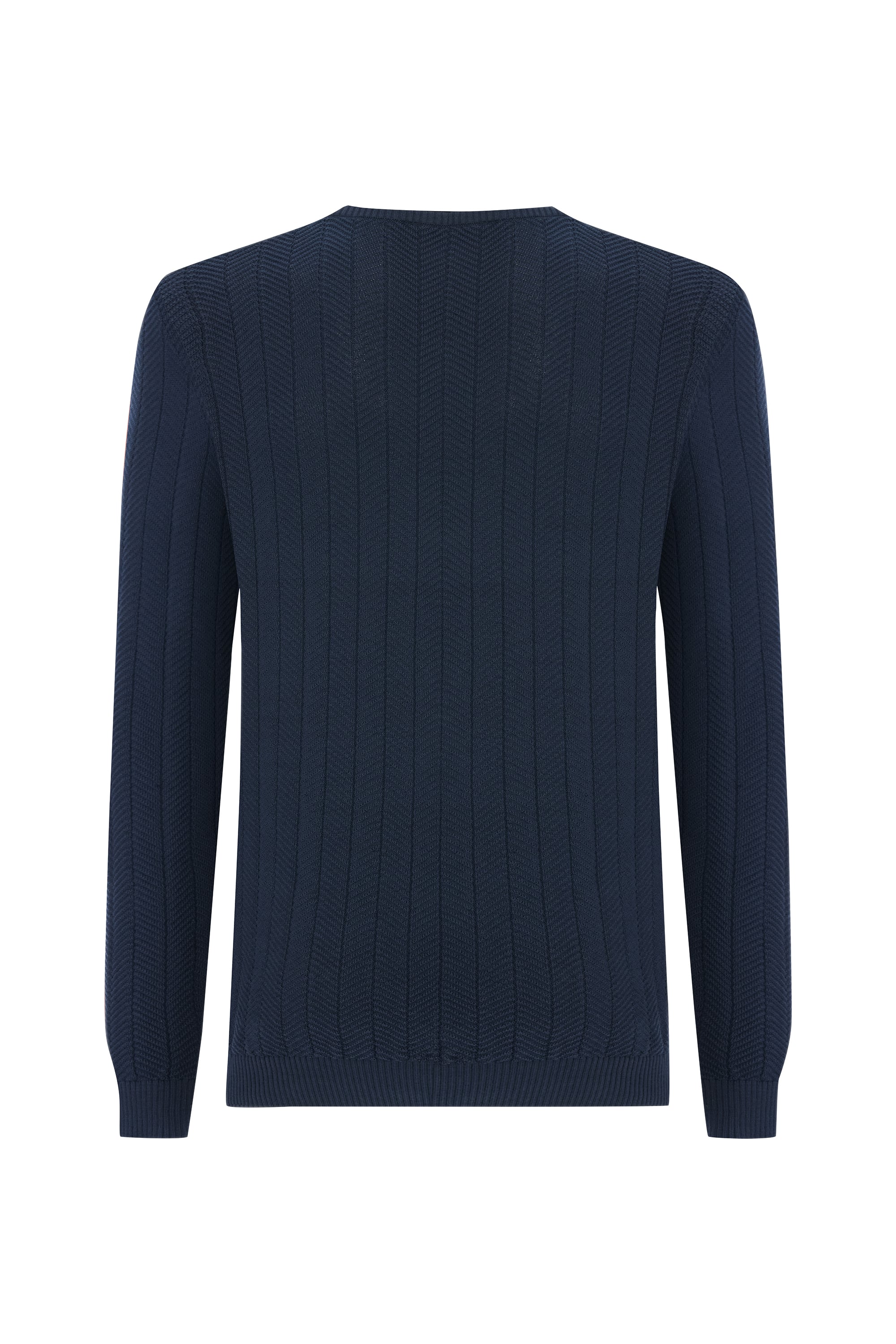 DESENLİ BİSİKLET YAKA KAZAK