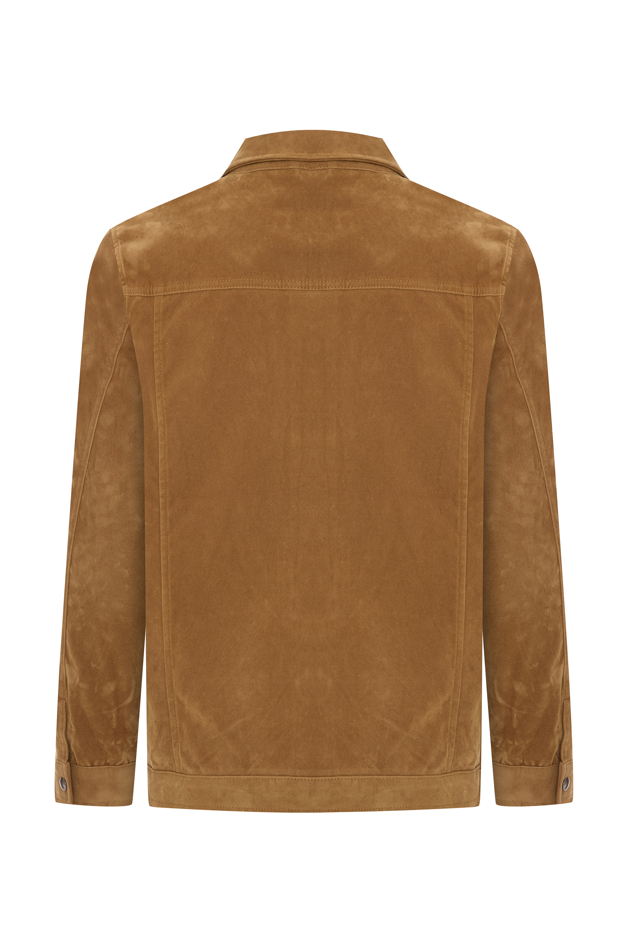 SÜET GÖRÜNÜMLÜ TRUCKER CEKET