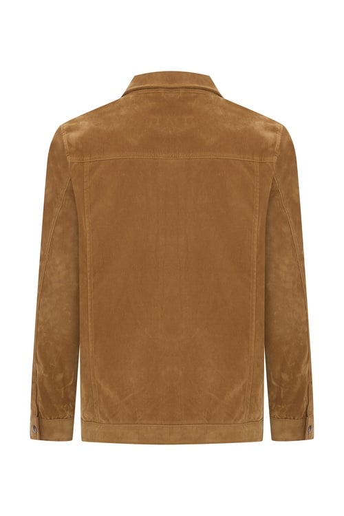  SÜET GÖRÜNÜMLÜ TRUCKER CEKET