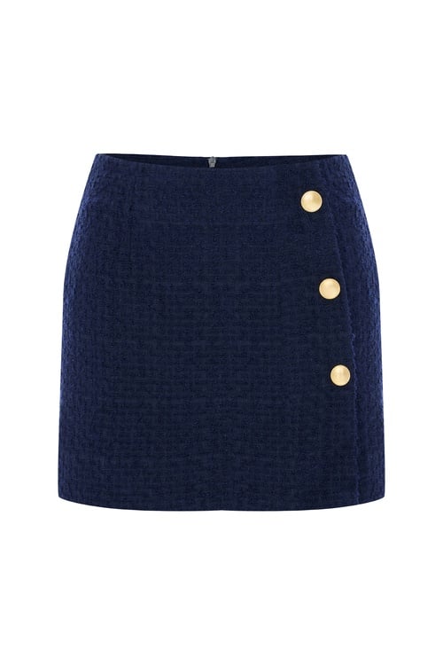  DÜĞMELİ TÜVİT MİNİ ETEK