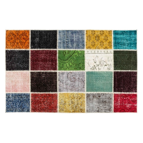  LIMA PATCHWORK HALI RENKLİ 120X180CM