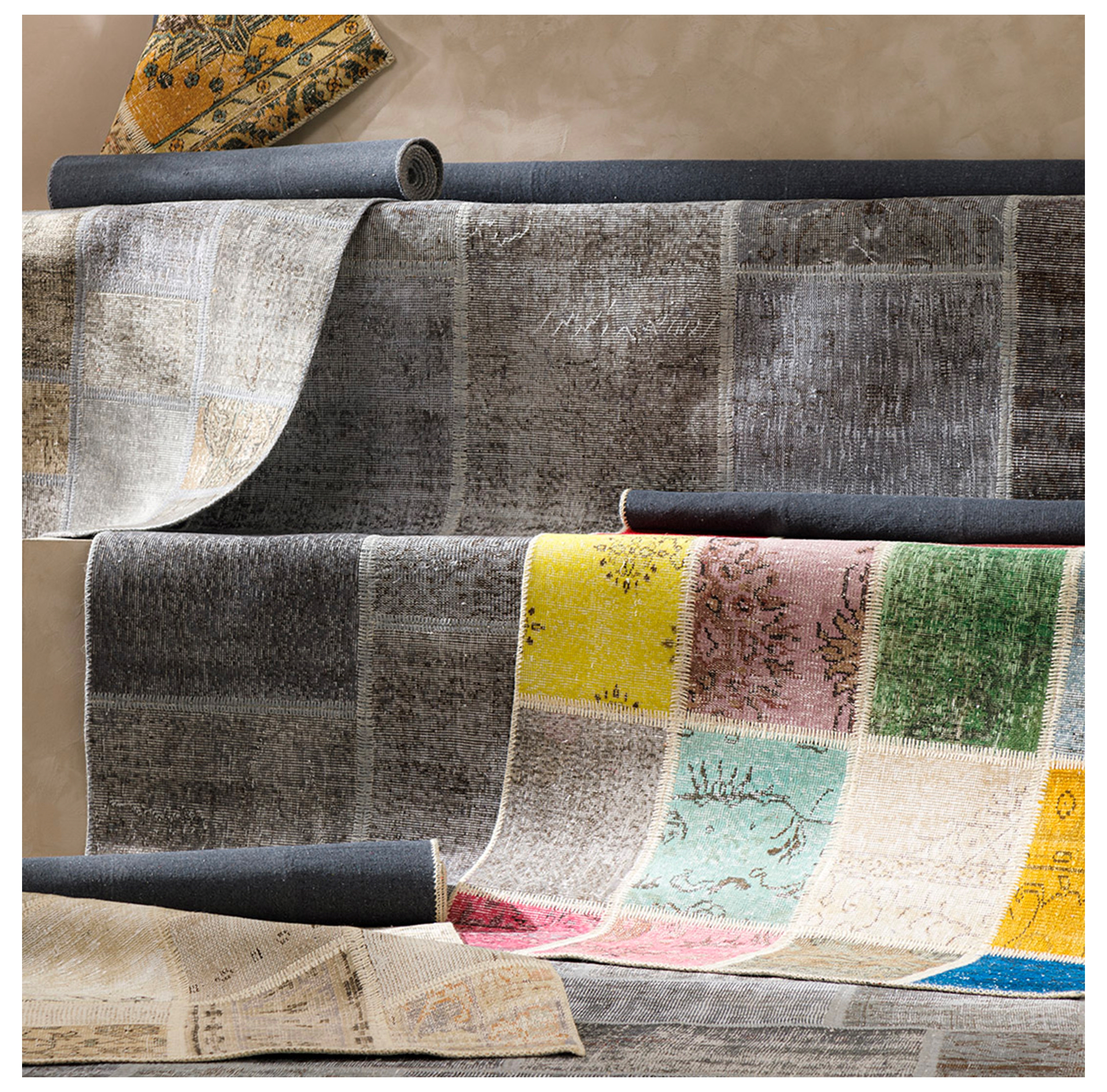 LIMA PATCHWORK HALI GRİ 170X240