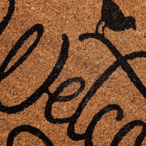 WELCOME WITH CROW KAPI PASPASI 40X60