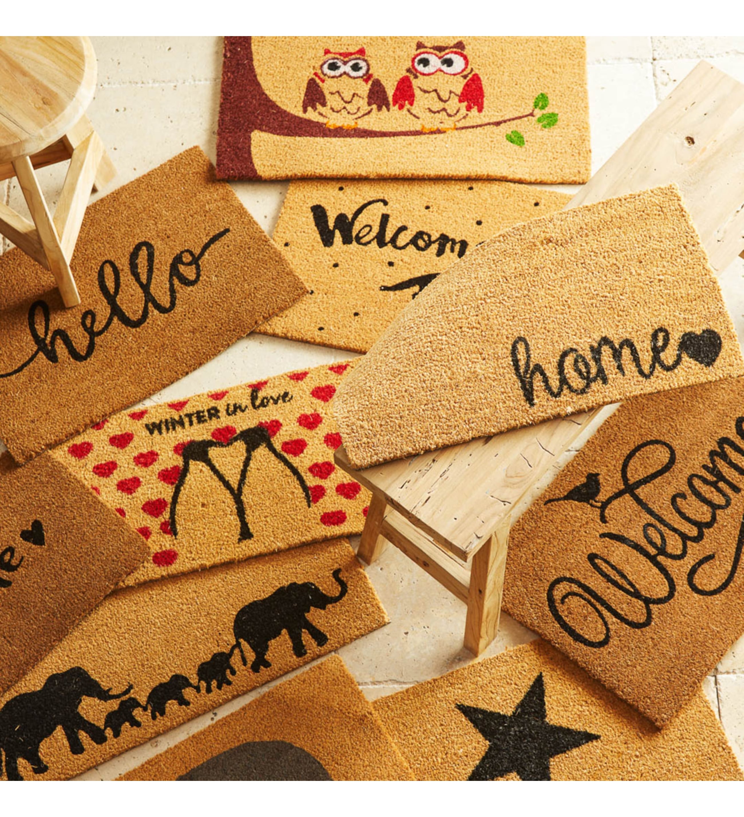 WELCOME WITH CROW KAPI PASPASI 40X60