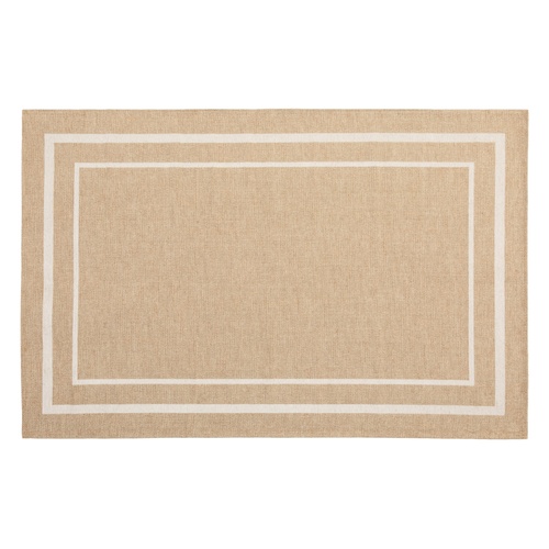  KATERINI HALI BORDÜRLÜ AÇIK BEJ 160X230