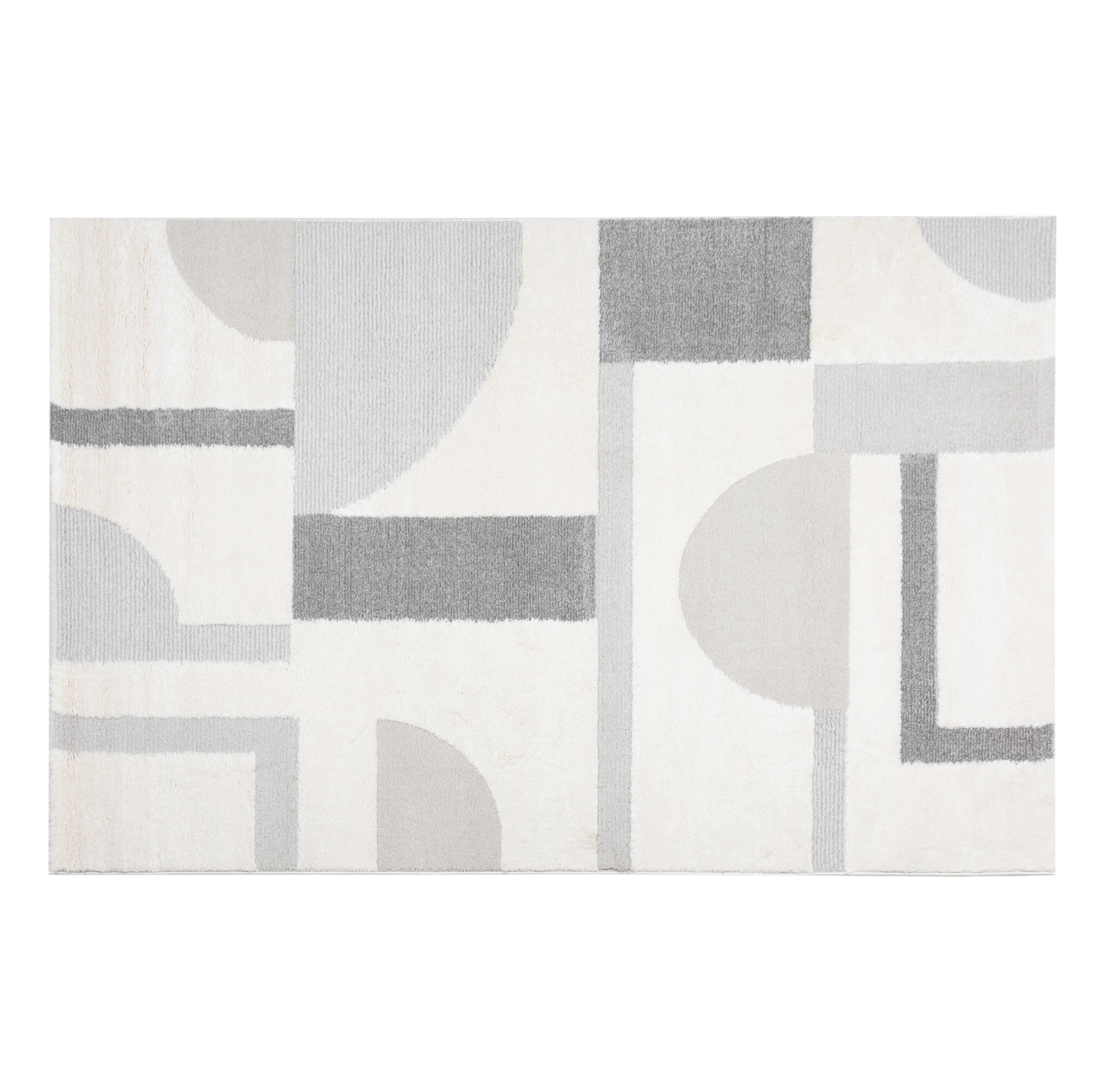 RIVA PATTERN HALI EKRU GRİ 160X230