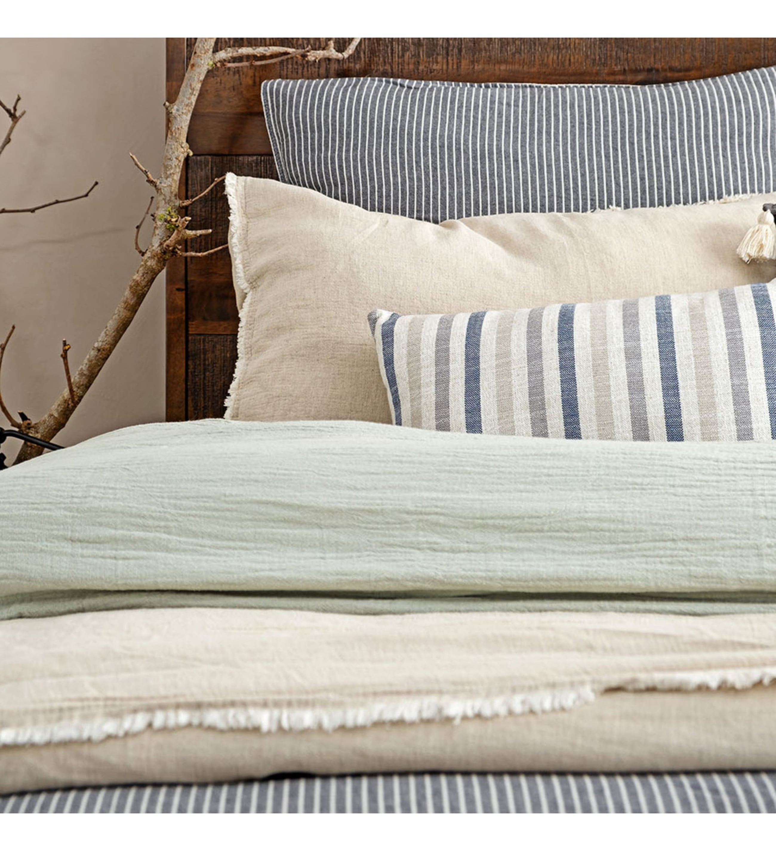 ALBA STRIPED KIRLENT LACİVERT 30X50