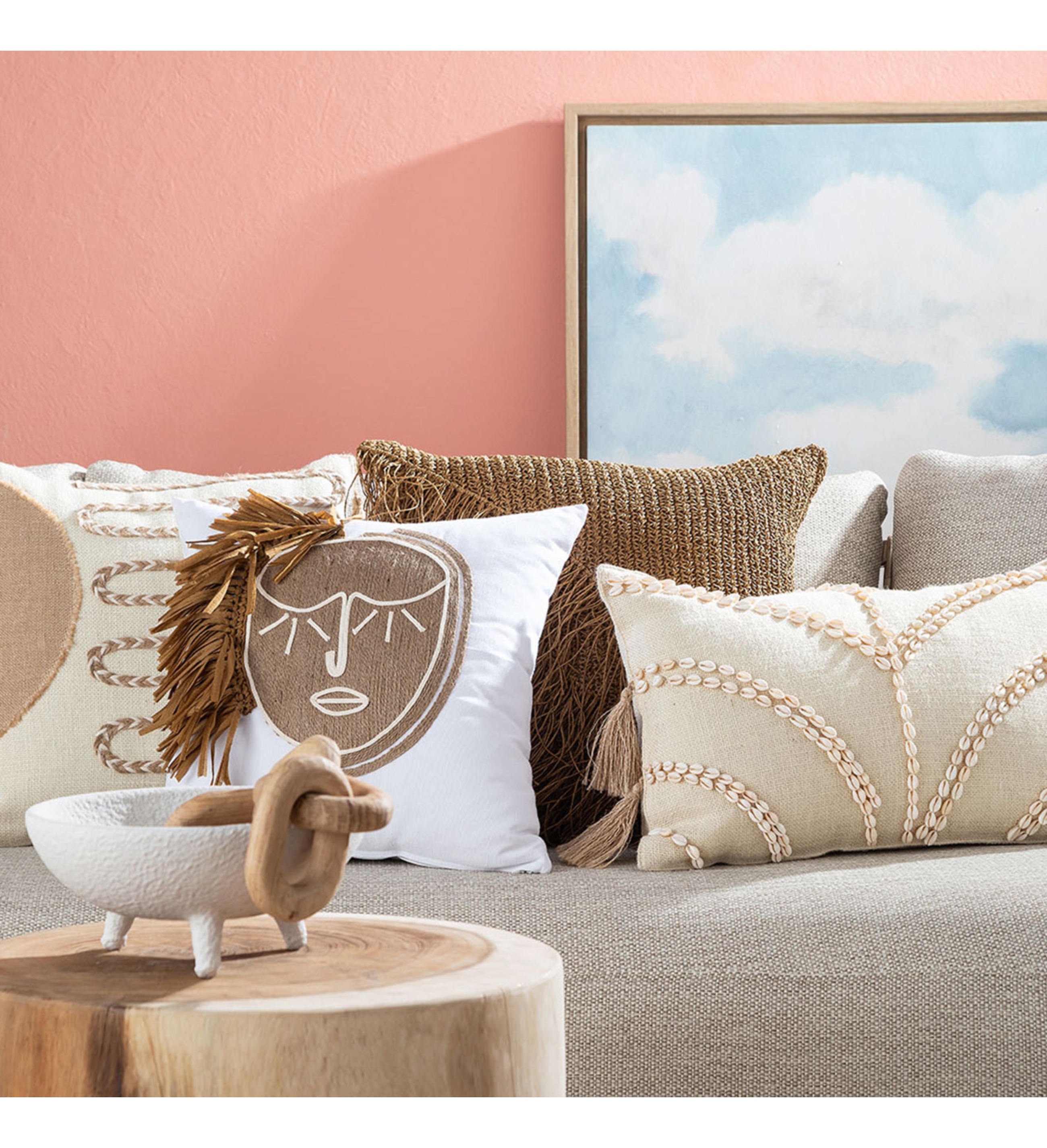 VERA JÜT KIRLENT PÜSKÜLLÜ BEJ 35X55