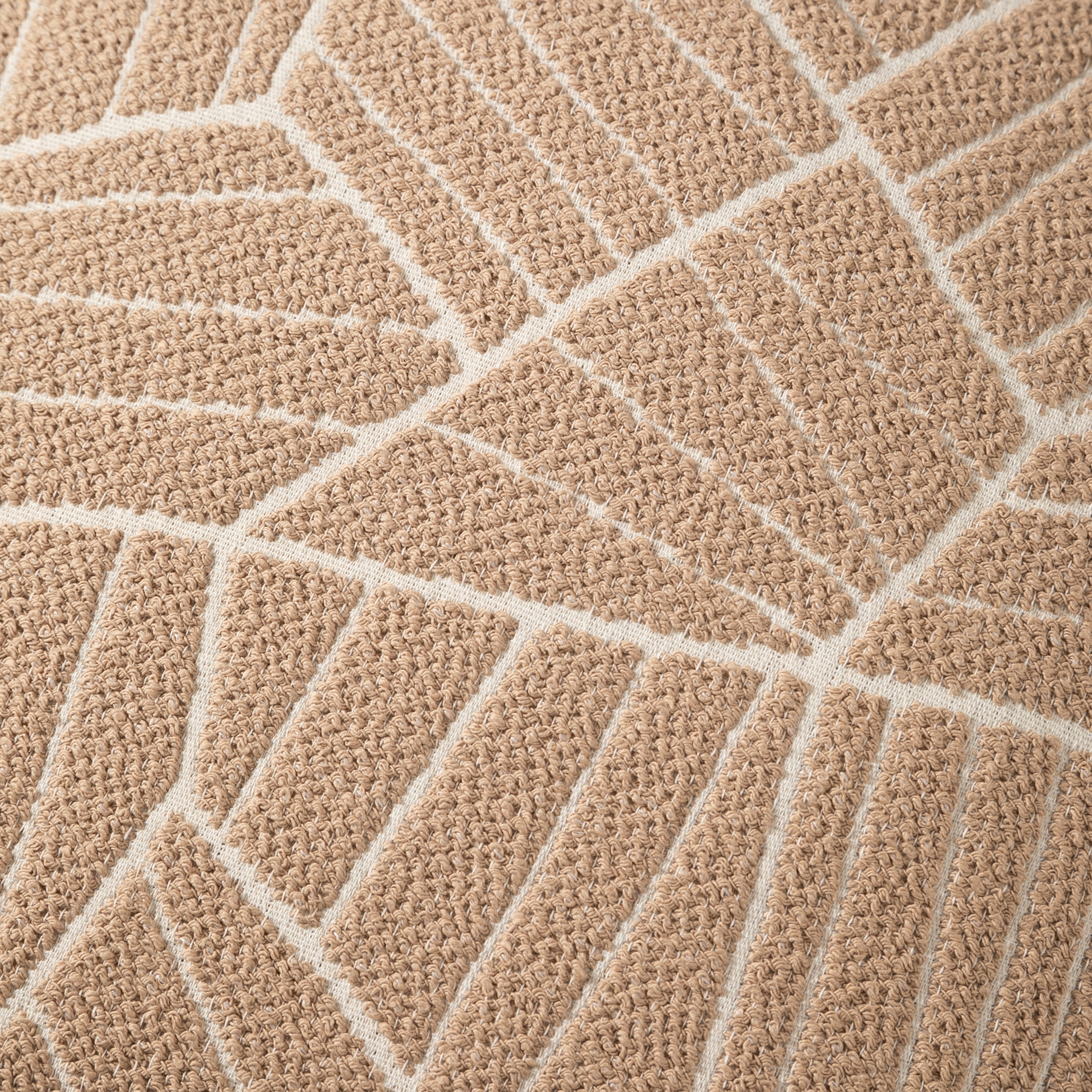 BESS MIRROR KIRLENT BEJ 45X45