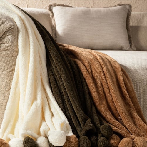  ALBA KIRLENT SAÇAKLI EKRU 40X60