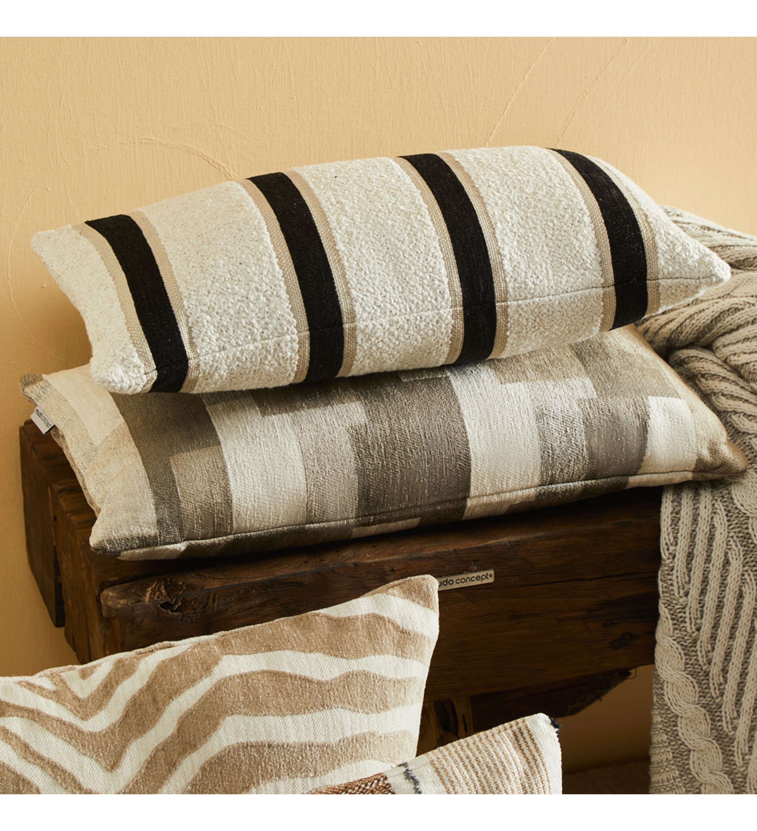 ALBA BOND KIRLENT KAHVE BEJ 30X50