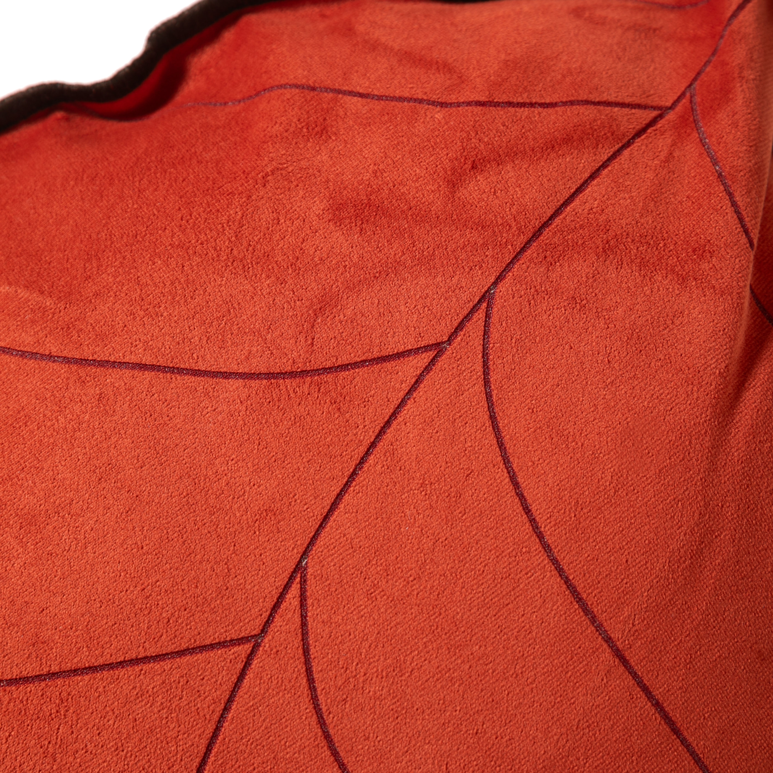 FROND YAPRAK KADİFE KIRLENT KİREMİT 55X40