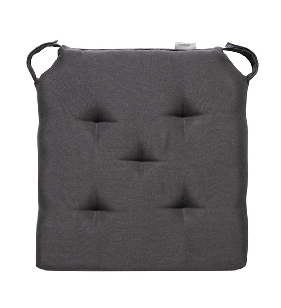 Mudo Home Lea Sandalye Minderi Antrasit 40X40X4 Renksiz