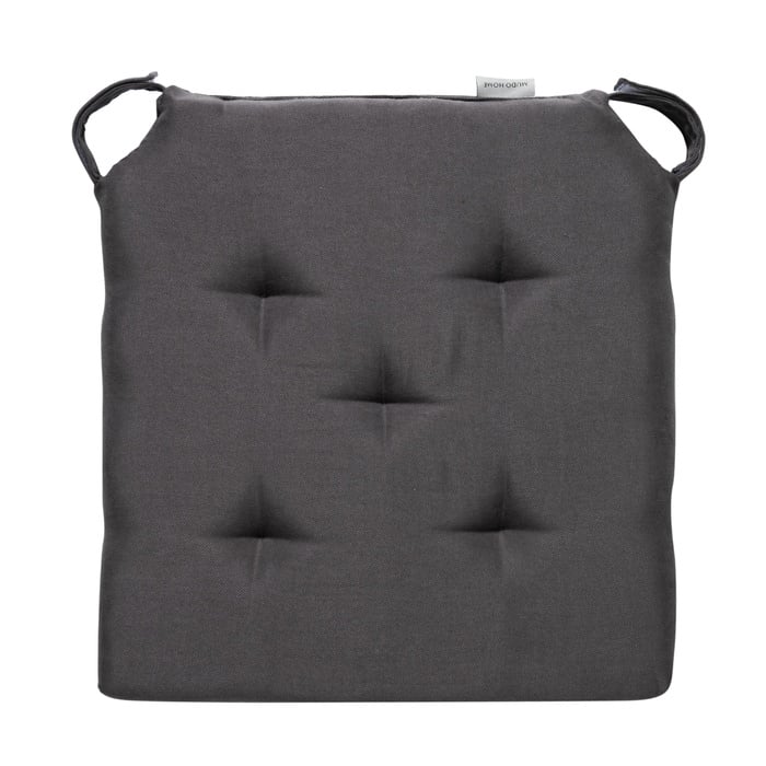 LEA SANDALYE MİNDERİ ANTRASİT 40X40X4